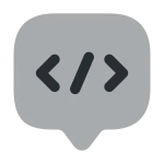 Message Programming SVG Icon